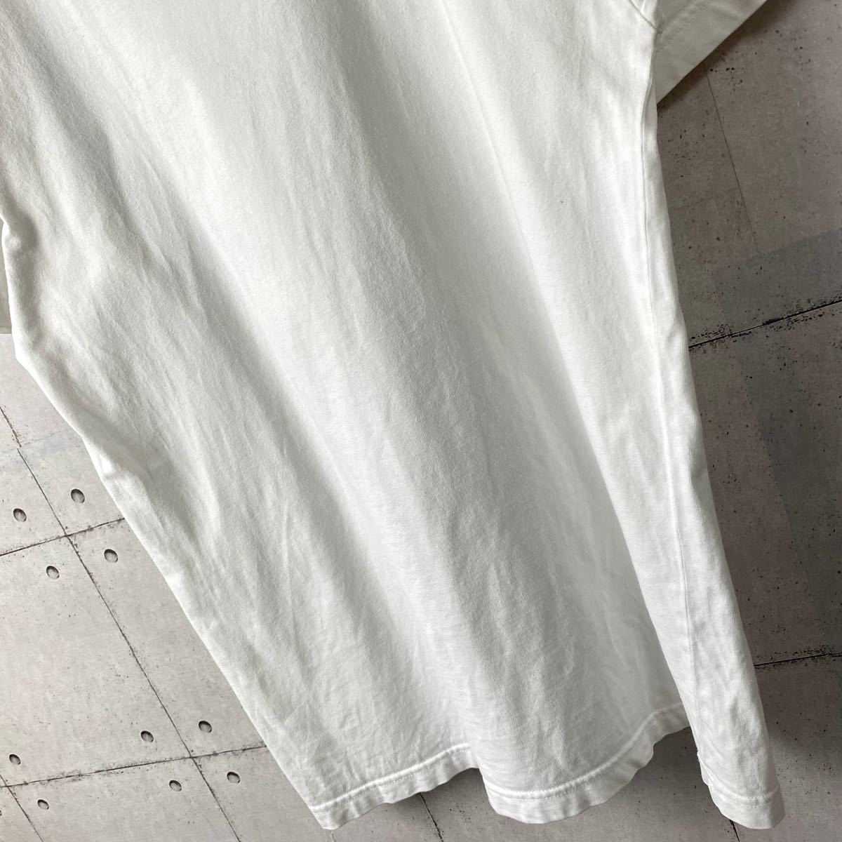 白タグ ナイキ Tシャツ 刺繍ロゴ　Lサイズ