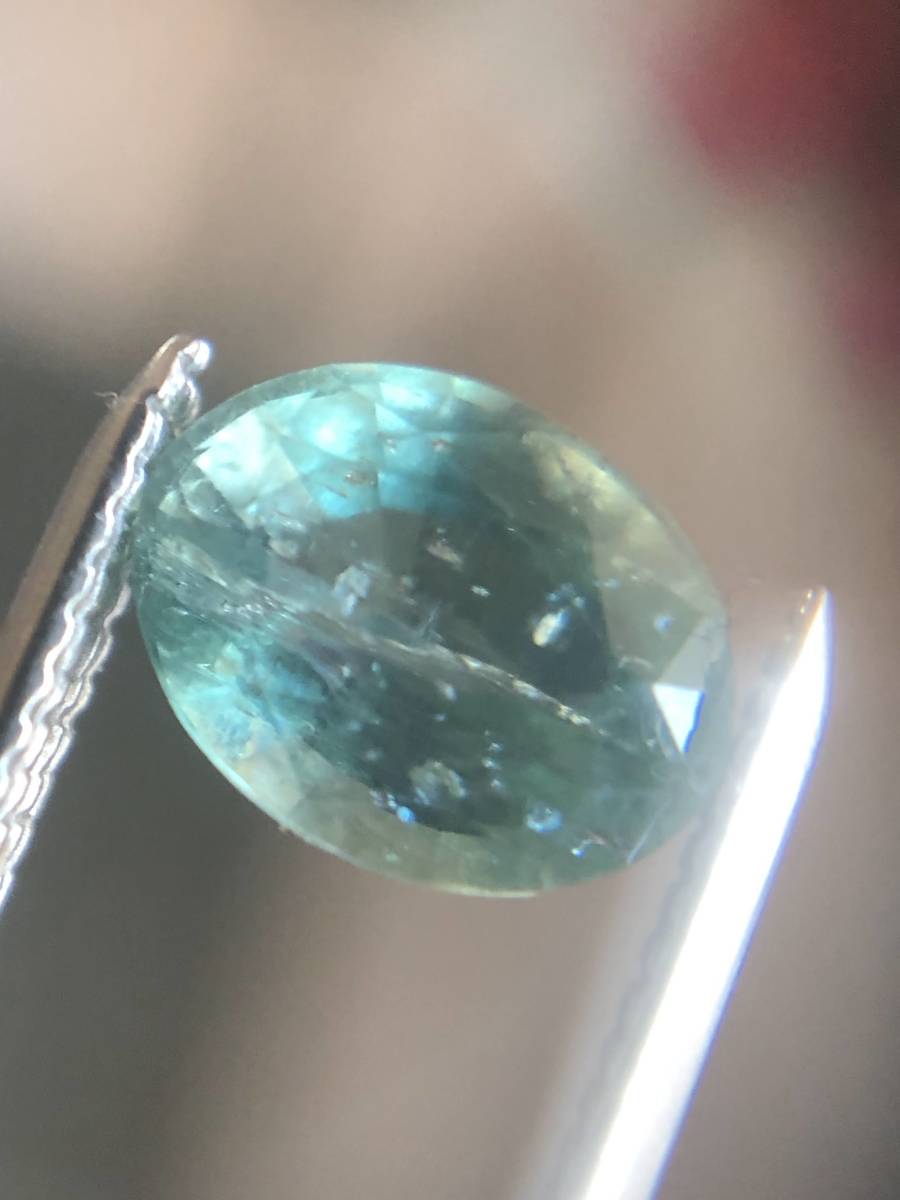 SALE★天然アパタイトApatite1.20ct ,タンザニア産★売切り！_画像1