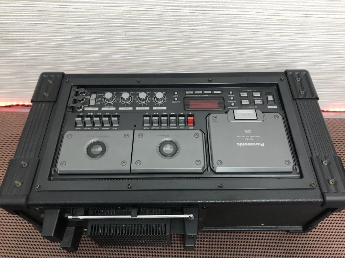 美品内蔵Bluetooth変更可能パナソニックRX-PA7 /RIDDIMVOX CD カセット