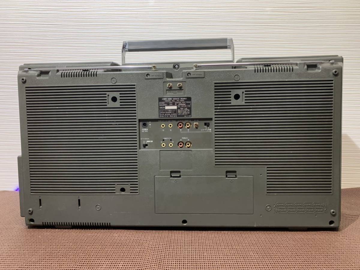 モーターフ ヤフオク! ラジカセ FM/AM ステレオ - 希少 ビクター