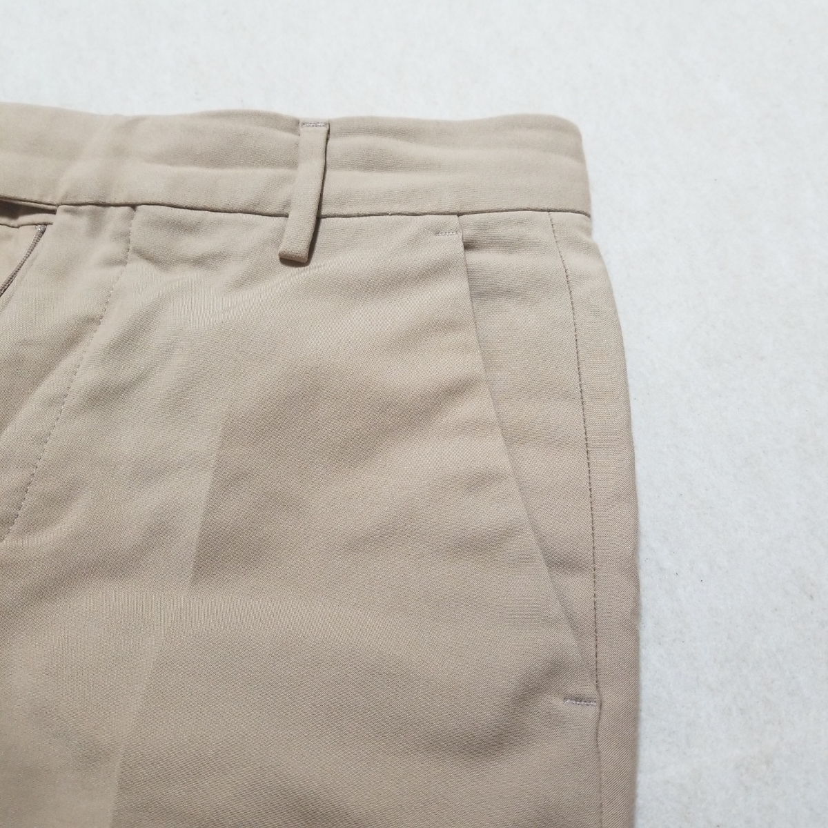 ZARA zara ザラ size38 ストレートパンツ　PANT ベージュパンツ_画像4