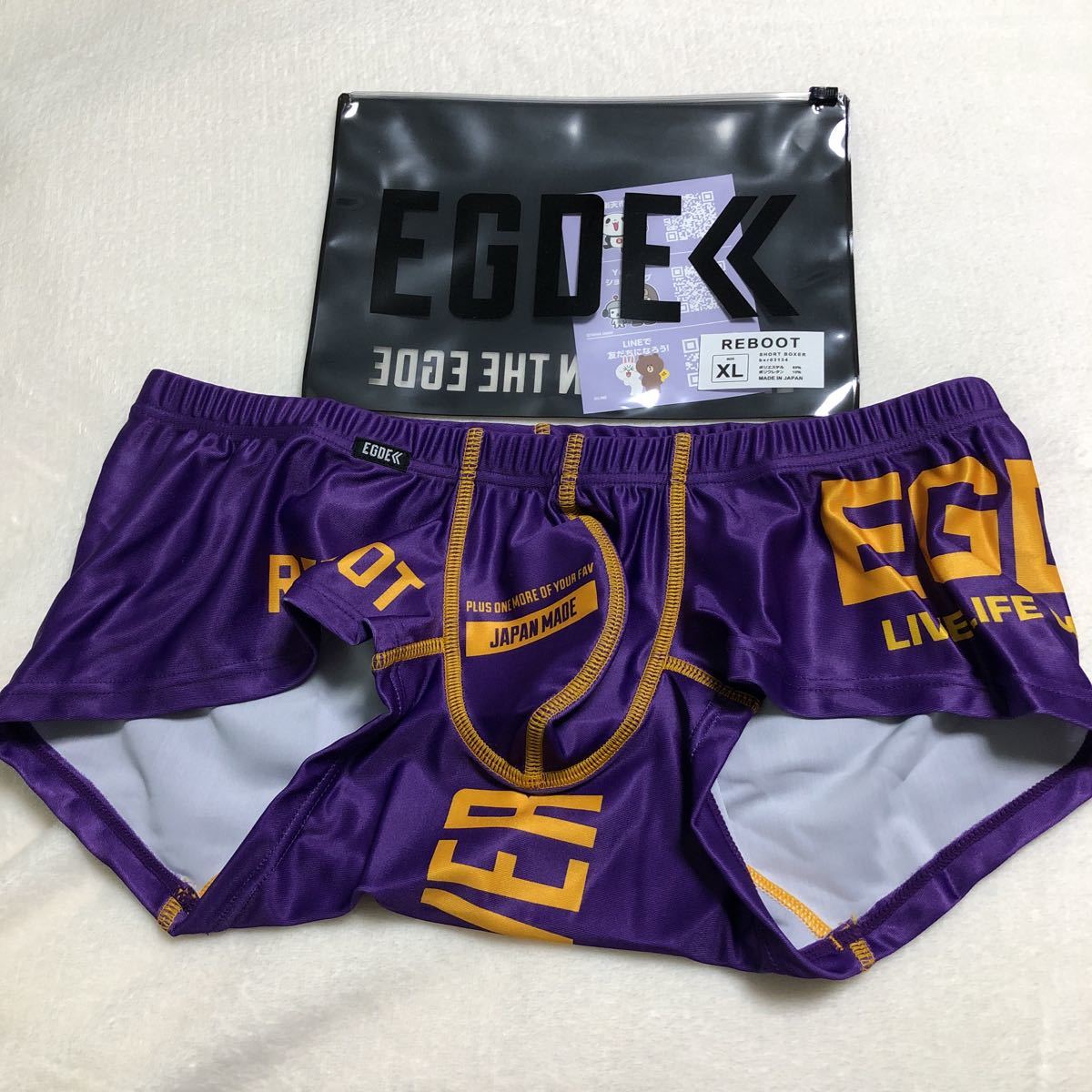 未使用 EGDE≪ REBOOT スーパーローライズ ショートボクサー 未使用 EGDE≪ REBOOT スーパーローライズ ショートボクサー