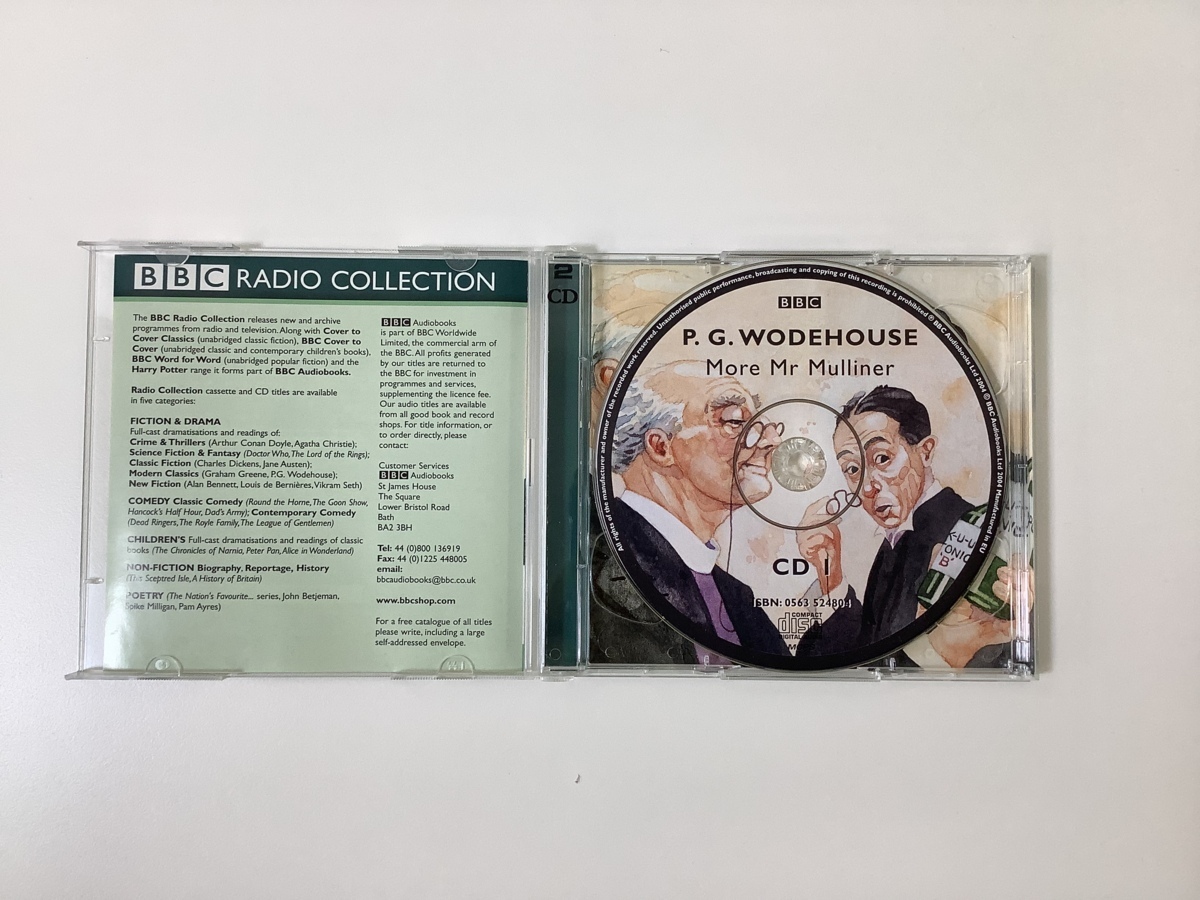 【まとめ】【CD】P.G. WODEHOUSE（P.G.ウッドハウス）PICCADILLY JIM /他（英語/イギリス/小説/オーディオブック）3枚セット【ta03j】_画像6