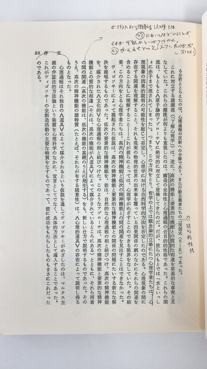 【希少】心理学の危機 歴史的意味と方法論の研究 ヴィゴツキー著作選集 エリ・エス・ヴィゴツキー 著 柴田義松 訳 明治図書【ta05f】_画像7