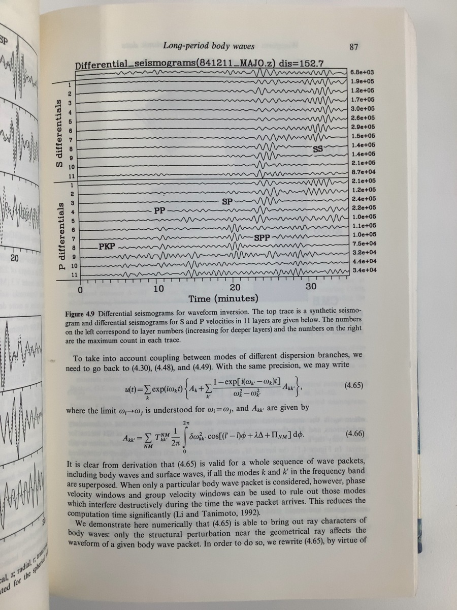 SEISMIC TOMOGRAPHY THEORY AND PRACTICE/地震波 トモグラフィー 理論と実践　洋書/英語/地震学/断層映像法【ta01j】_画像4