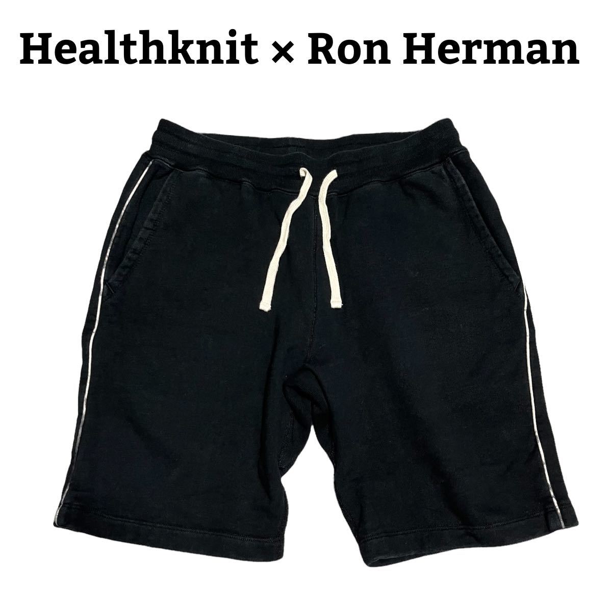Healthknit × Ron Herman 別注 スウェット サイドライン ハーフ Healthknit × Ron Herman 別注 スウェット サイドライン ハーフ