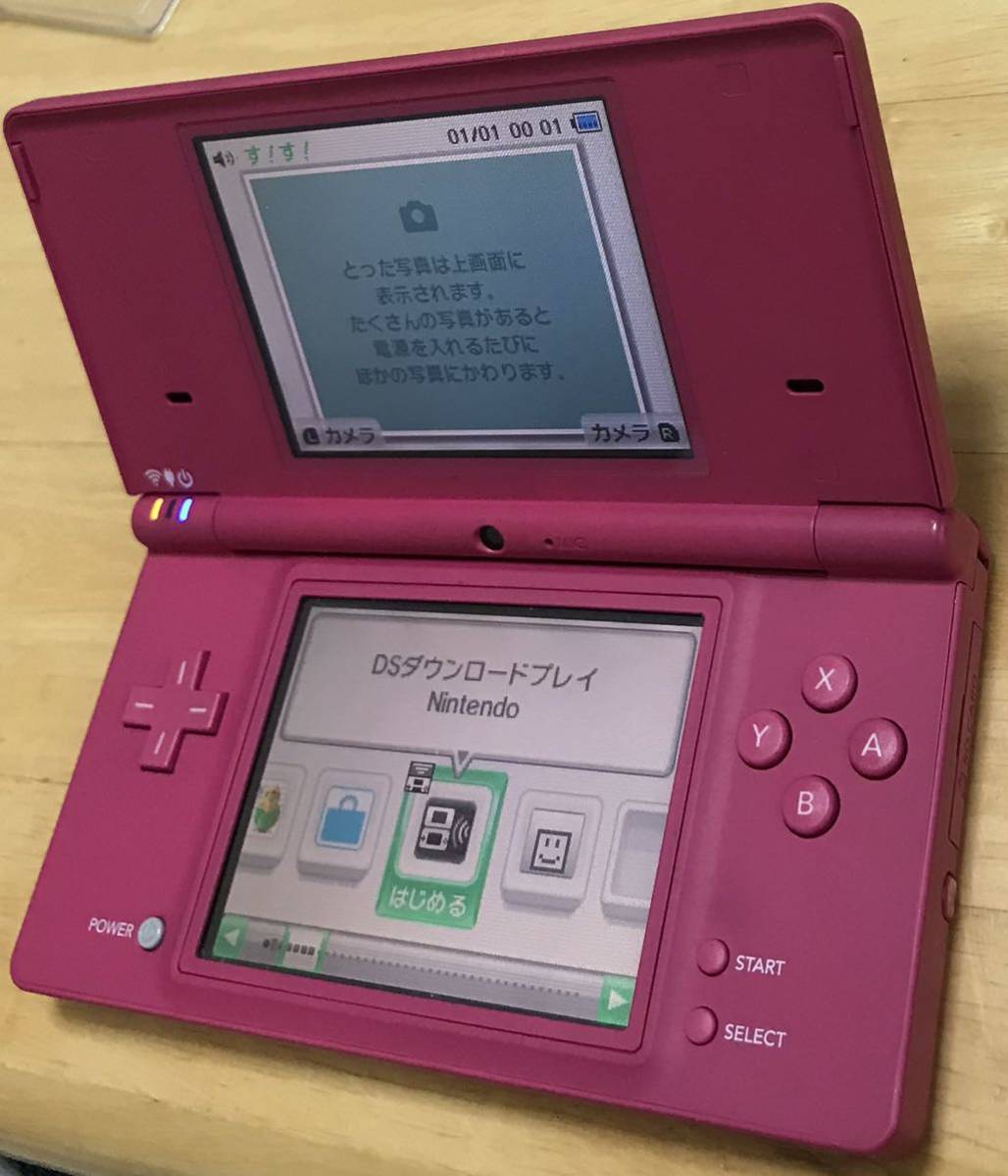 【動作確認済】Nintendo ニンテンドー DSI ピンク　任天堂