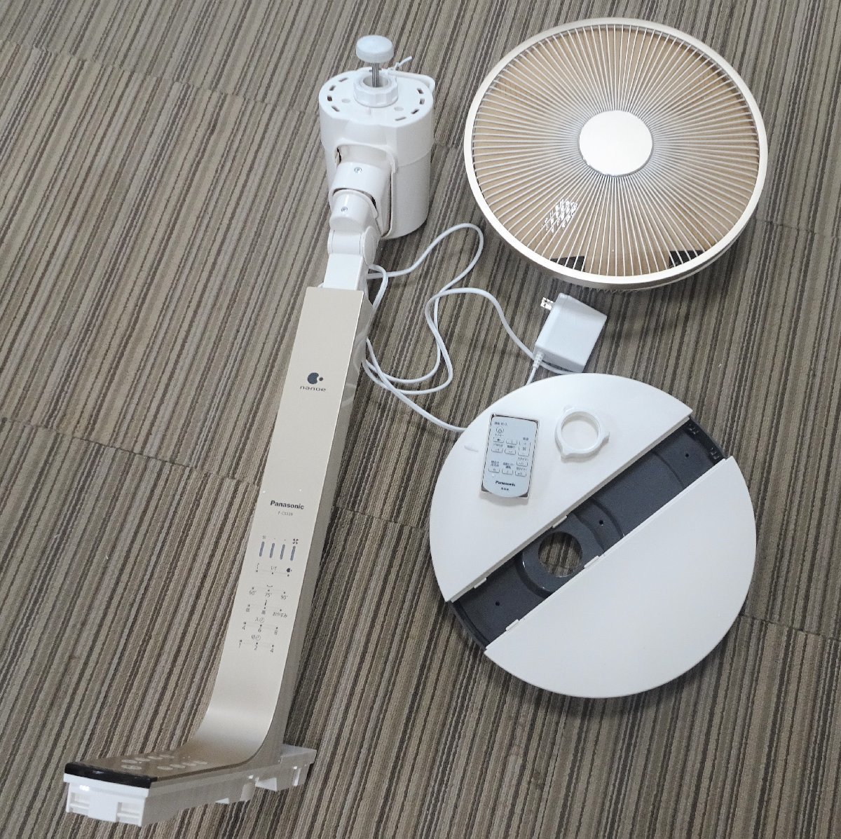 深谷店【品】5-61 美品 Panasonic パナソニック 扇風機 30センチ