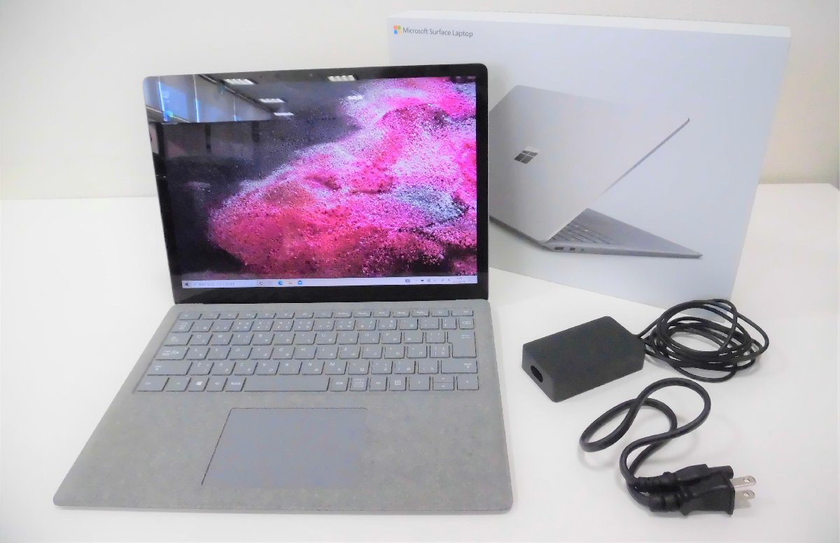 前橋店【現状品】5-27 MicroSoft マイクロソフト Surface LapTop 2 Model 1769 Corei5-8250U/8GB/SSD118GB/Win10_画像1