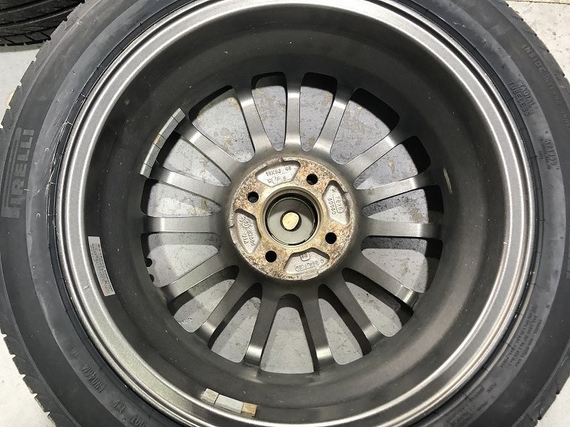 2022年製 新品タイヤ付き(4E017) レアマイスター 15×5J 100 + PIRELLI POWERGY 165/55R15 75V 軽自動車 インチアップ 9