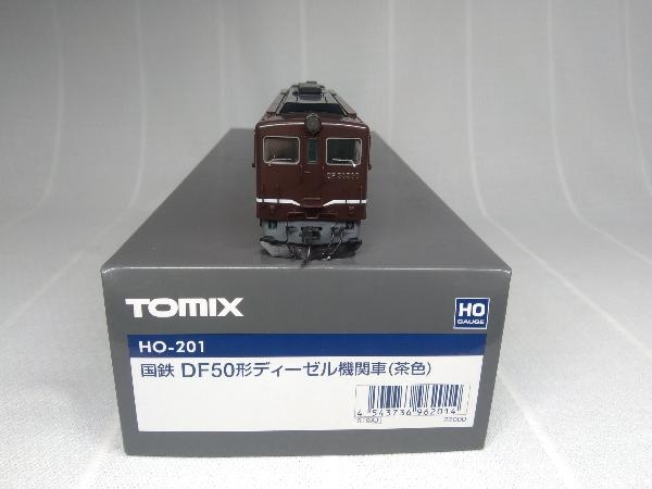 HOゲージ TOMIX HO-201 DF50形ディーゼル機関車 (茶色) www.greenhub.co.id