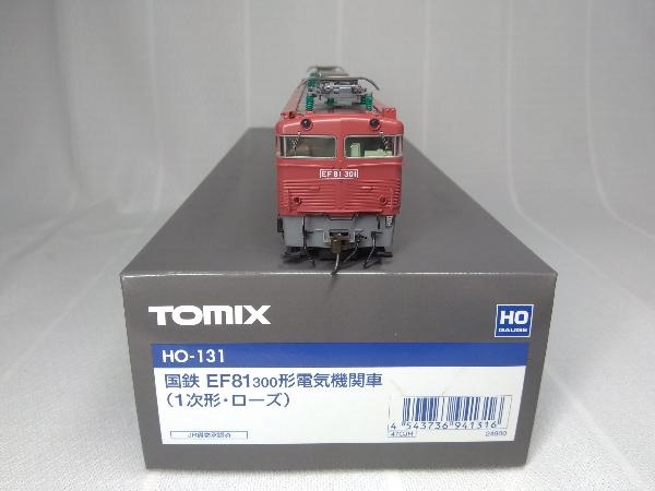 ジャンク HOゲージ TOMIX HO-131 EF81形300番台電気機関車 (1次形