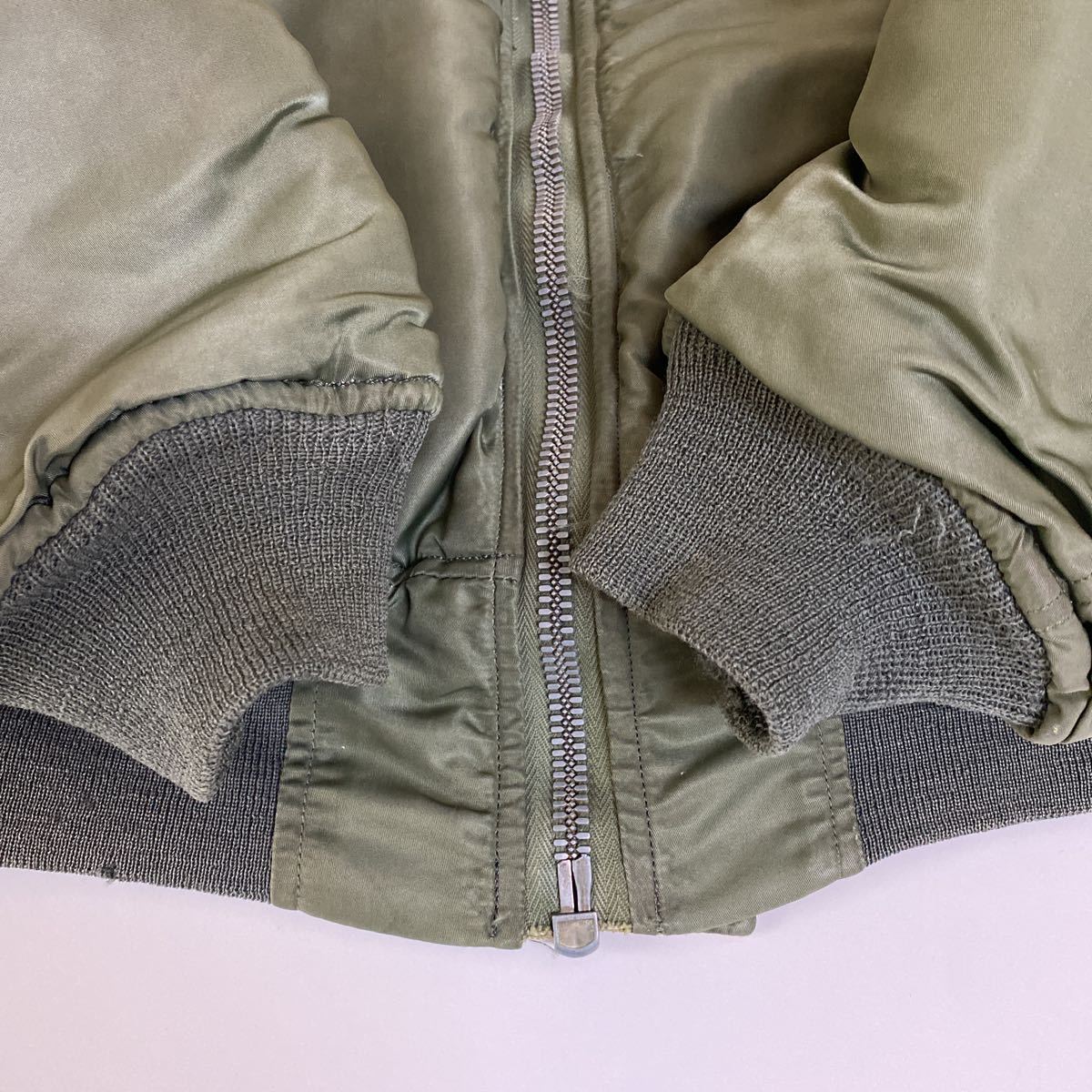 60s 60年代 ALPHA 米軍実品 U.S.AIR FORCE MA-1 ミリタリー フライト
