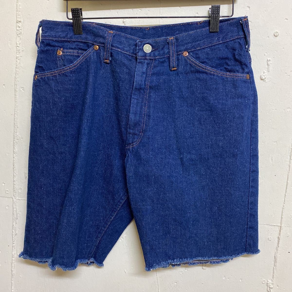 早い者勝ち 60s 60年代 古着 デニム インディゴ ショートパンツ ハーフ セール純正品 RANCHCRAFT デニムパンツ 60s デニム/ジーンズ