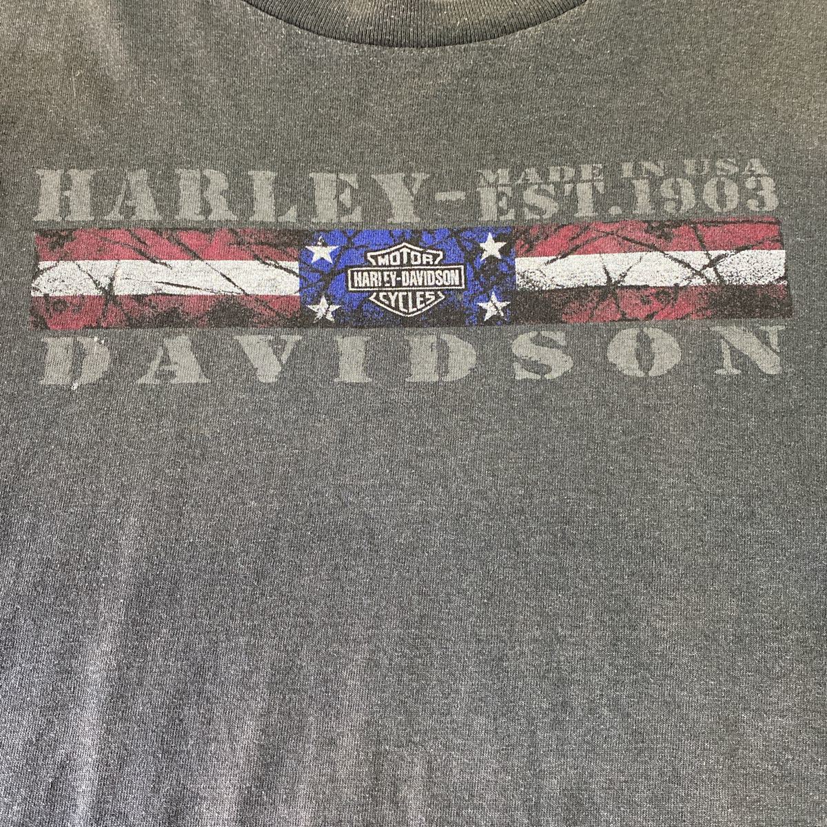 ハーレーダビッドソン Harley-Davidson 半袖Tシャツ Tシャツ XL 古着_画像4