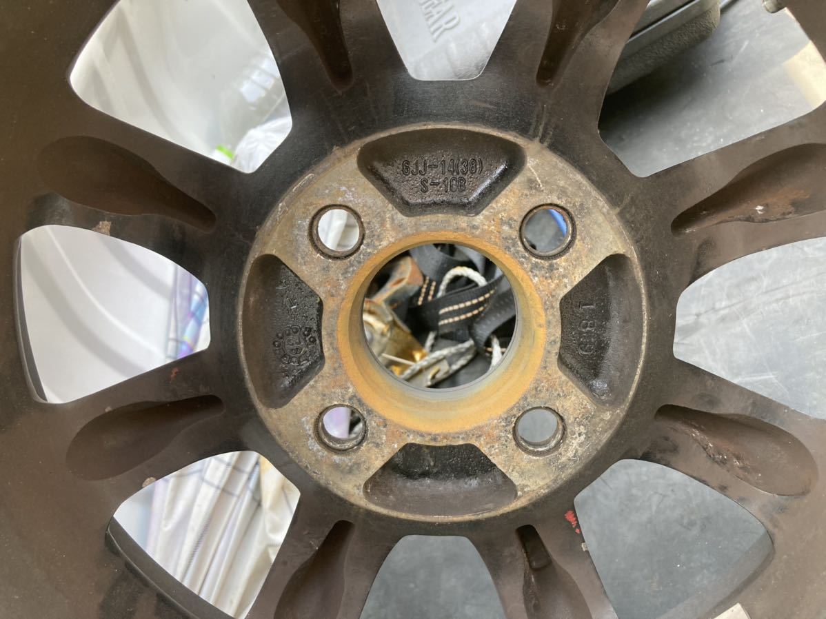 メーカー不明 ワタナベ風エイトスポークホイール 14インチ6J+38 メーカー不明 ワタナベ風エイトスポークホイール 14インチ6J+38
