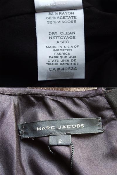 MARCJACOBS マークジェイコブス アパレル レディース長袖シャツ トップス グレー×ブラック サイズ：2 W2796626_画像3