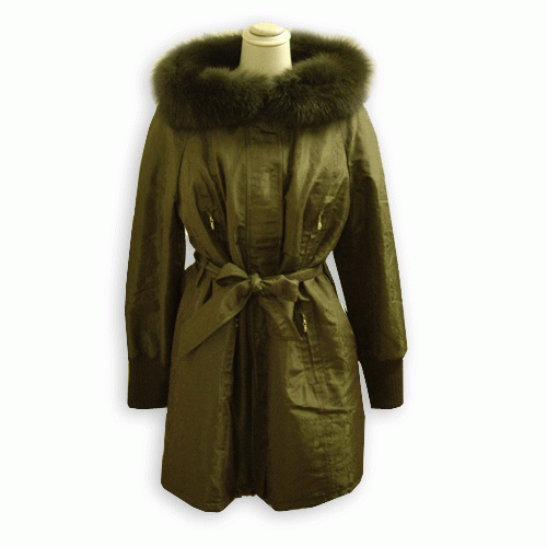 ESCADA Escada одежда женский Mod's Coat хаки размер :38 90206