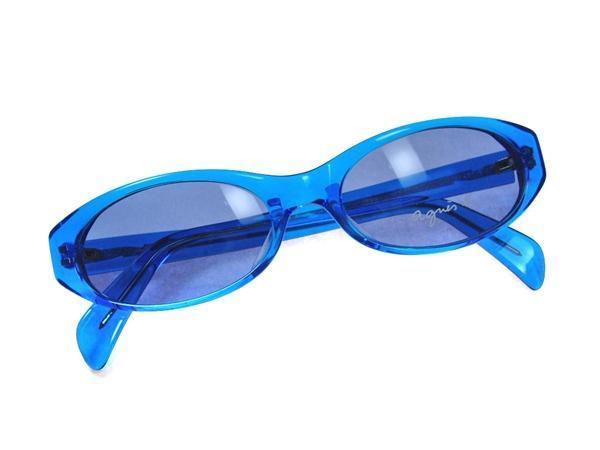agnes b Agnes B солнцезащитные очки голубой овальный 2205 A214 4409