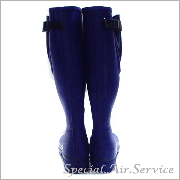 LE CHAMEAUru car mo- shoes boots rain boots VIERZON LADY blue size :36 approximately 23cm BCB1759L 5070* sharing have 