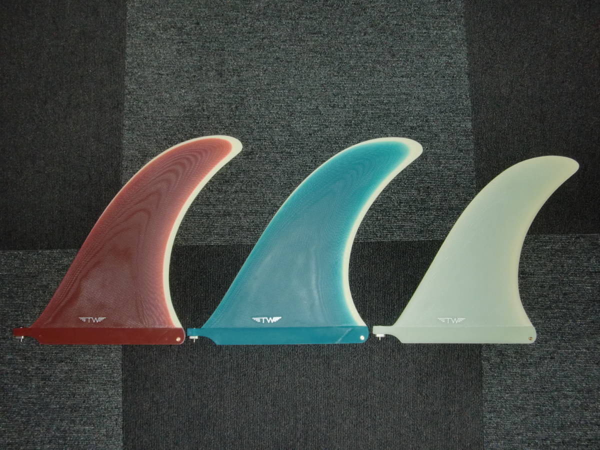 SingleFin CAPTAIN FIN ( TYLER WARREN Pivot 10.5 ) RED www.erpyme.cl