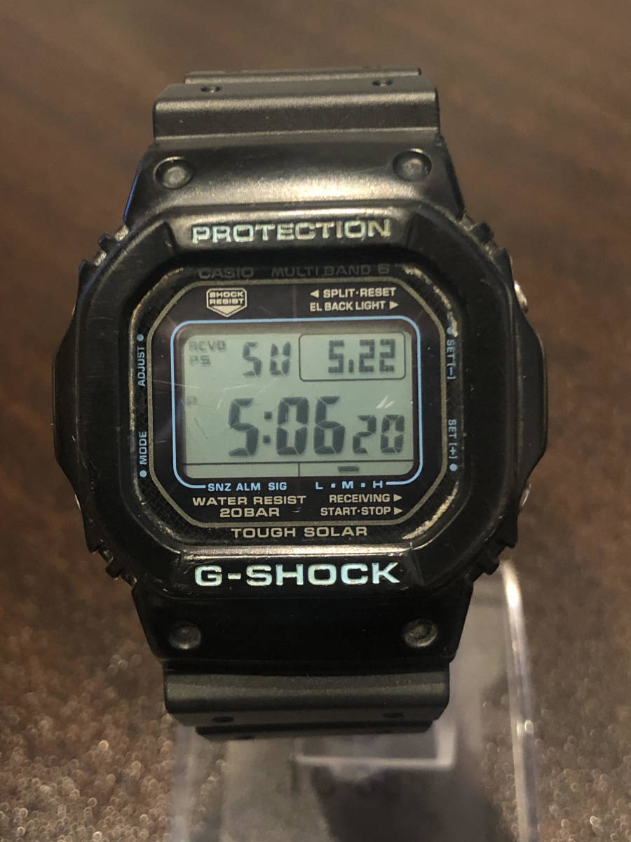 CASIO カシオ 電波ソーラー腕時計 G-SHOCK GW-M5610BA 稼働品 ジー