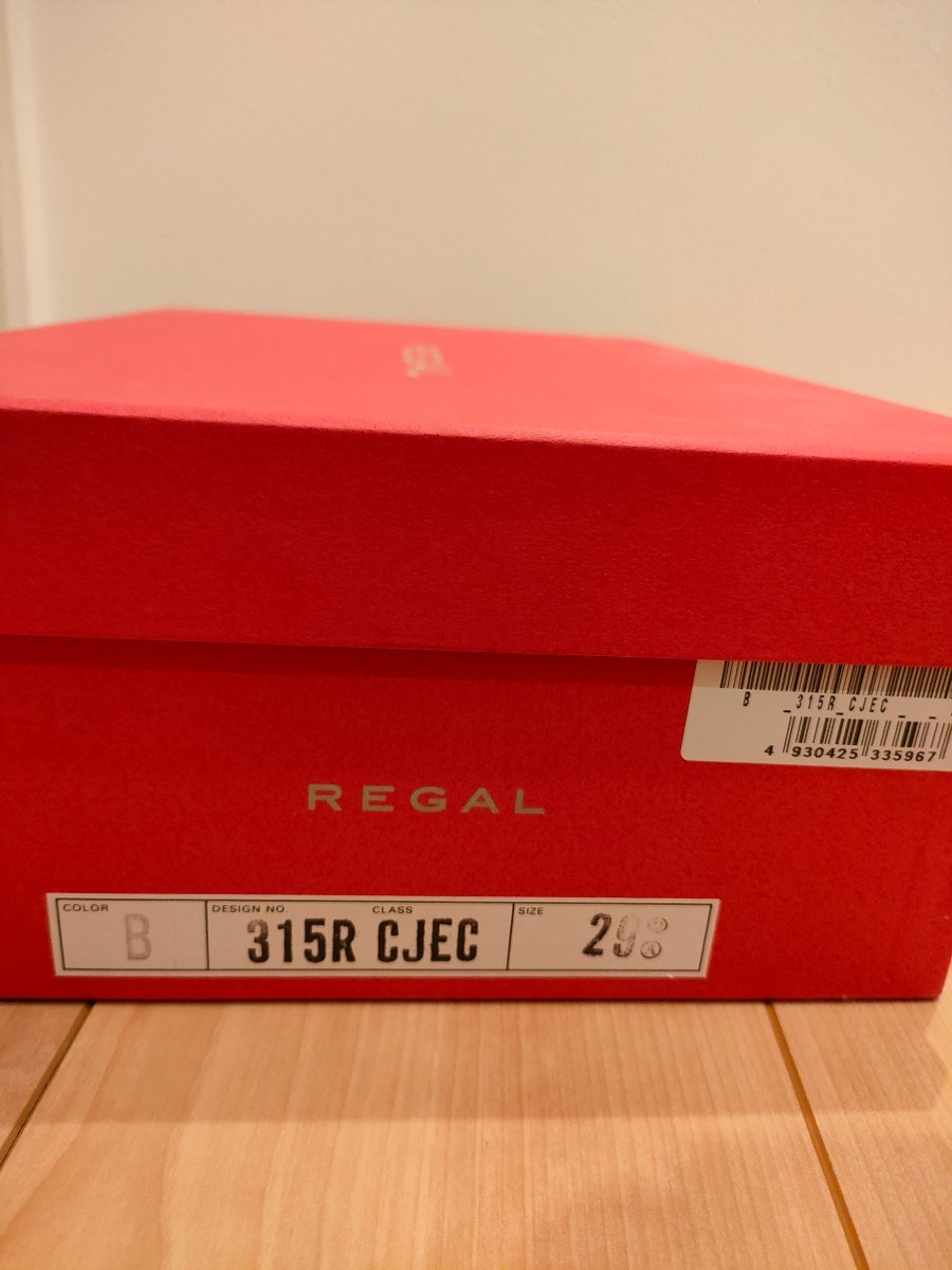 リーガル  ストレートチップ 革靴 315R CJEC 29cm 黒