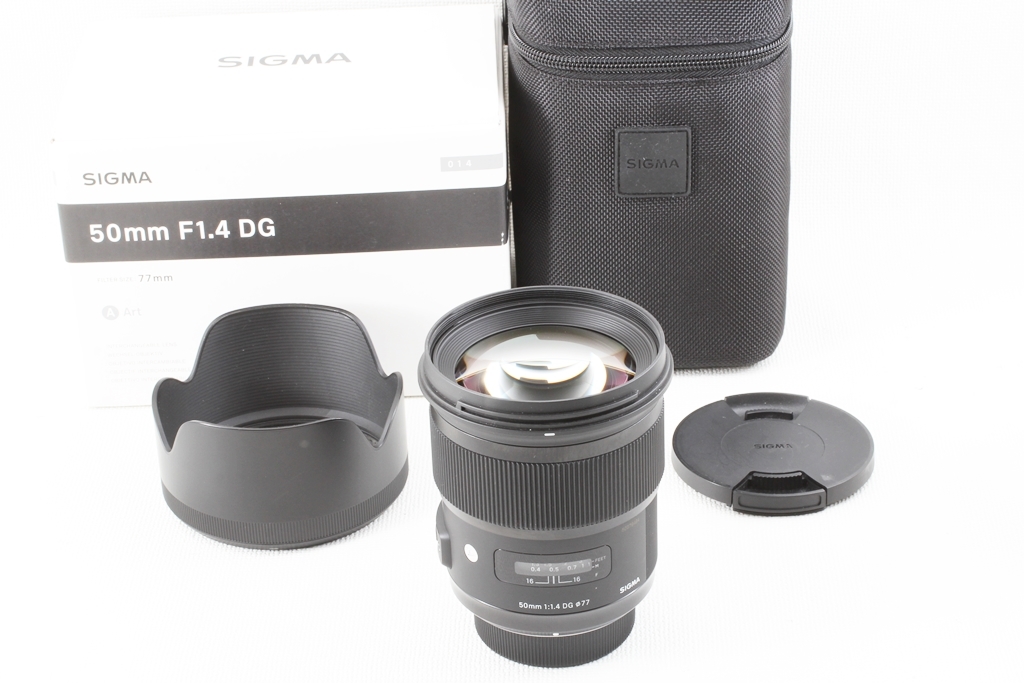 SIGMA 単焦点標準レンズ 50mm F1.4 EX DG HSM ニコン用 フルサイズ対応