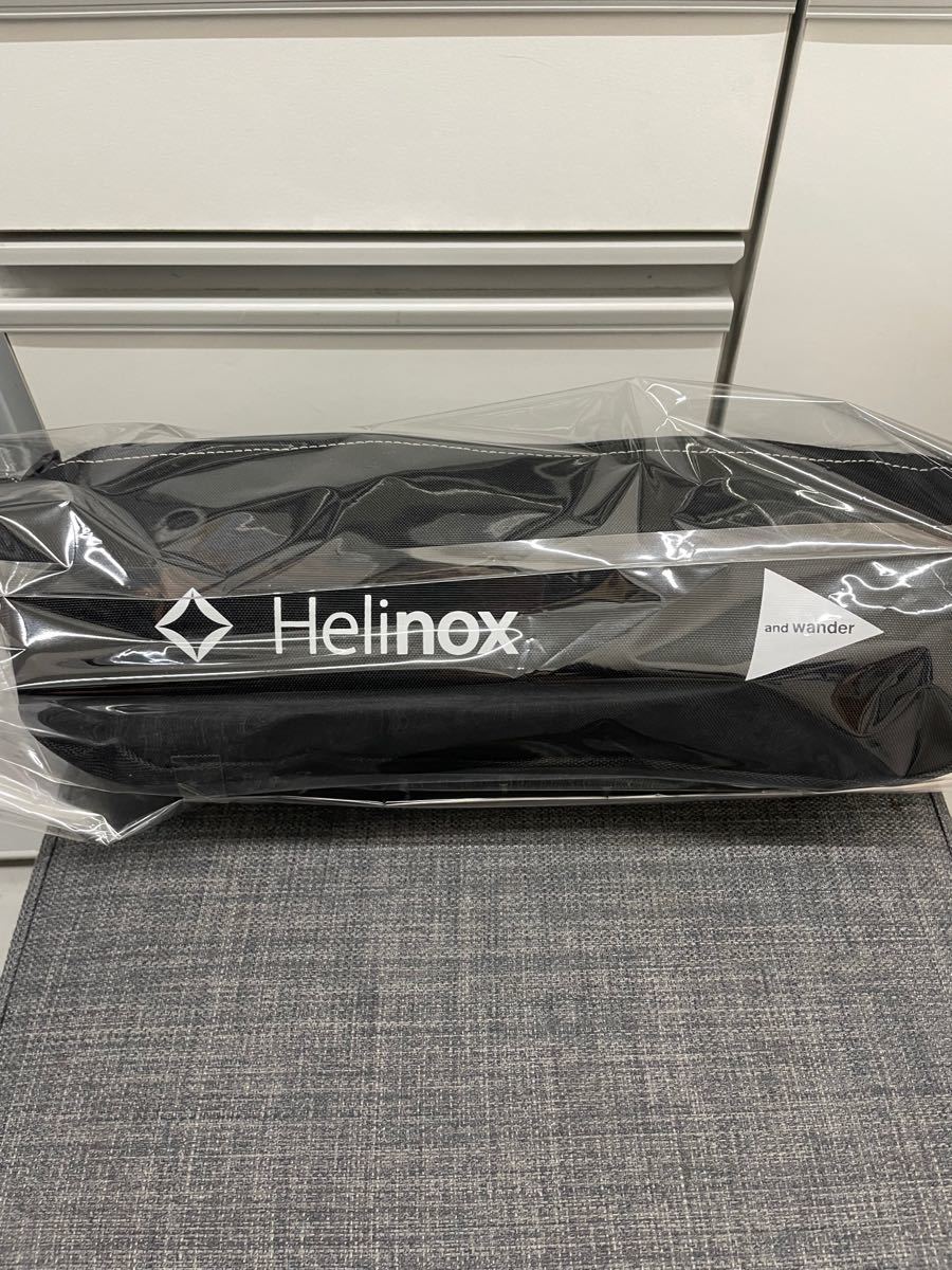 Helinox × and wander folding chair 