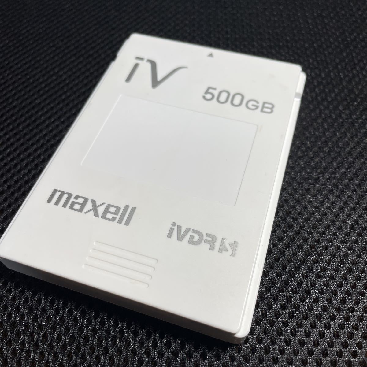 【2E11】⑨マクセル maxell　カセットハードディスク■M-VDRS1T.E アイヴィ iVDR-S 500GB ジャンク扱いカセットHDD_画像1
