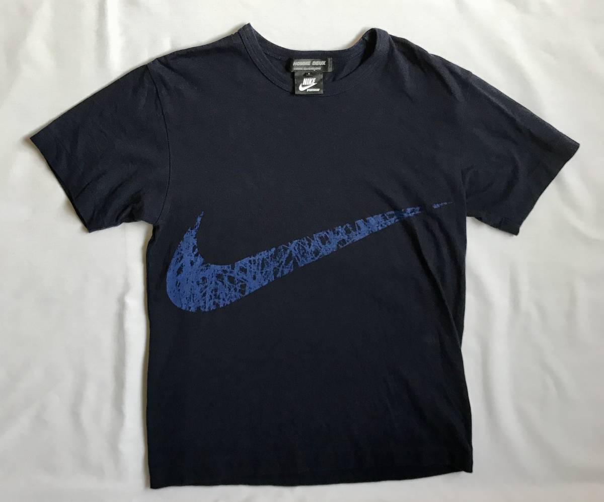 COMME des GARCONS HOMME DEUX コムデギャルソン オム ドゥ×NIKEナイキ　プリントTシャツ　S_画像1