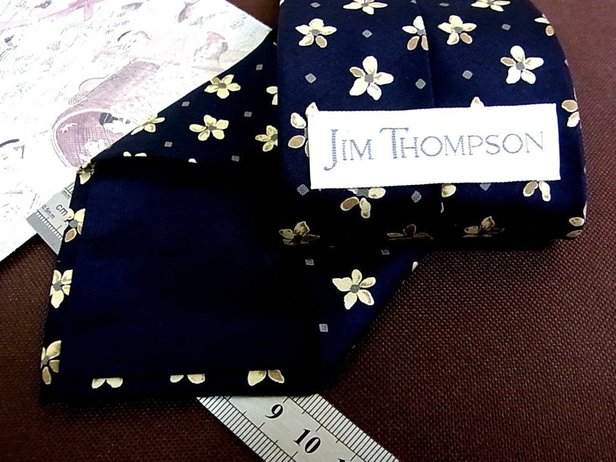 !8283C! superior article [ flower petal pattern ] Jim Thompson [JIM THOMPSON] necktie 