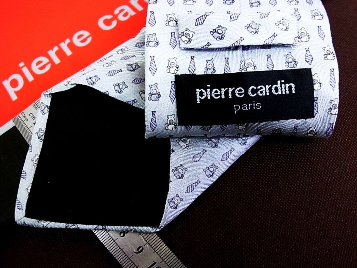 ♪8232C♪良品【豚 ぶた ネクタイ 柄】ピエールカルダン【pierre cardin】ネクタイ_画像3