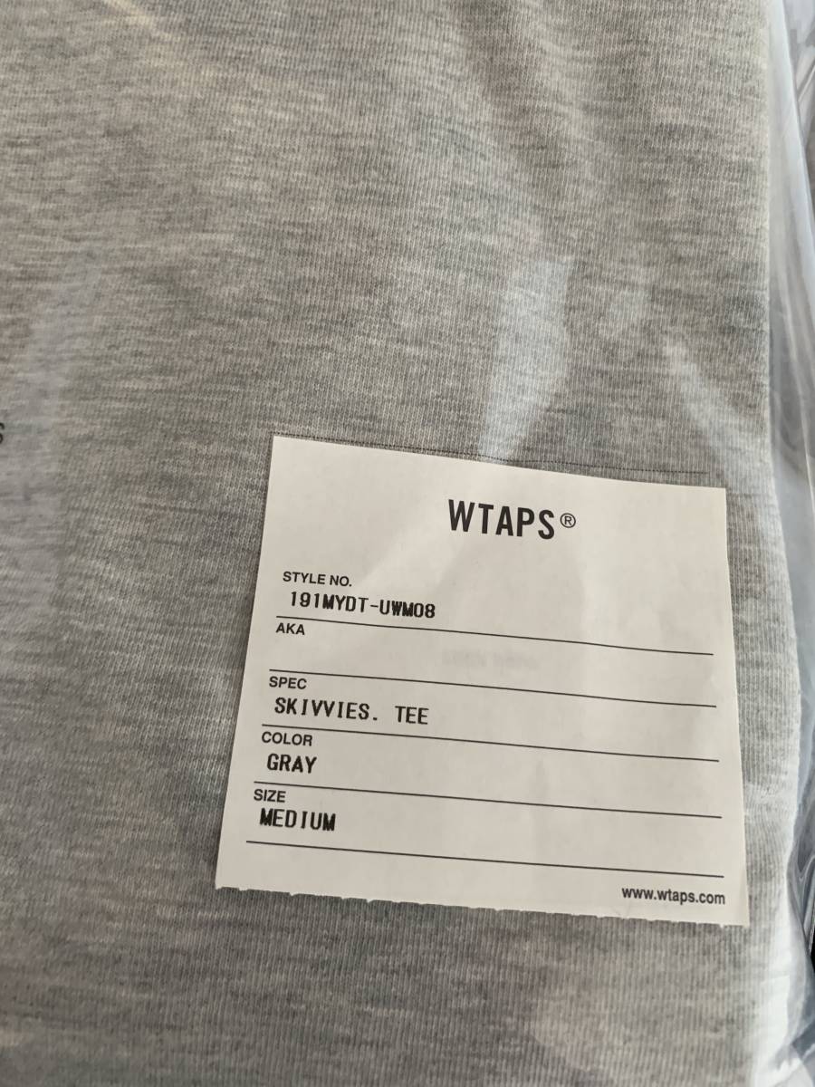 グレー W)taps TEE☆M☆無地Tシャツ×3枚☆GRAYの通販 by ☆BED-STUY