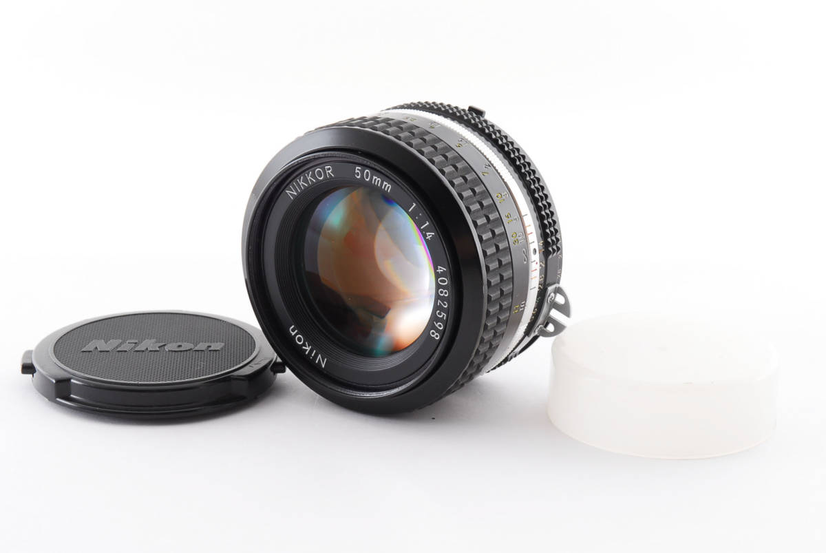 爆買いお得 ☆美品☆Nikon ニコン NIKKOR 50mm F1.4 Ai 明るい単焦点