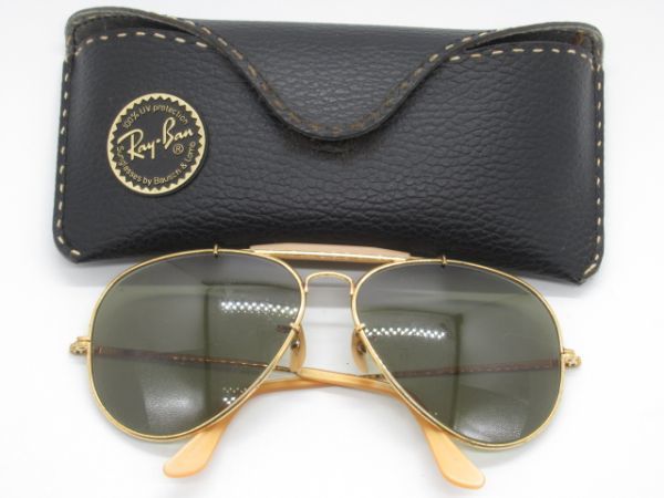 L 11-8 サングラス レイバン Ray Ban B&L ボシュロム THE GENERAL 1937-1987 62□14 50周年記念 ケース付 ビンテージ レア物