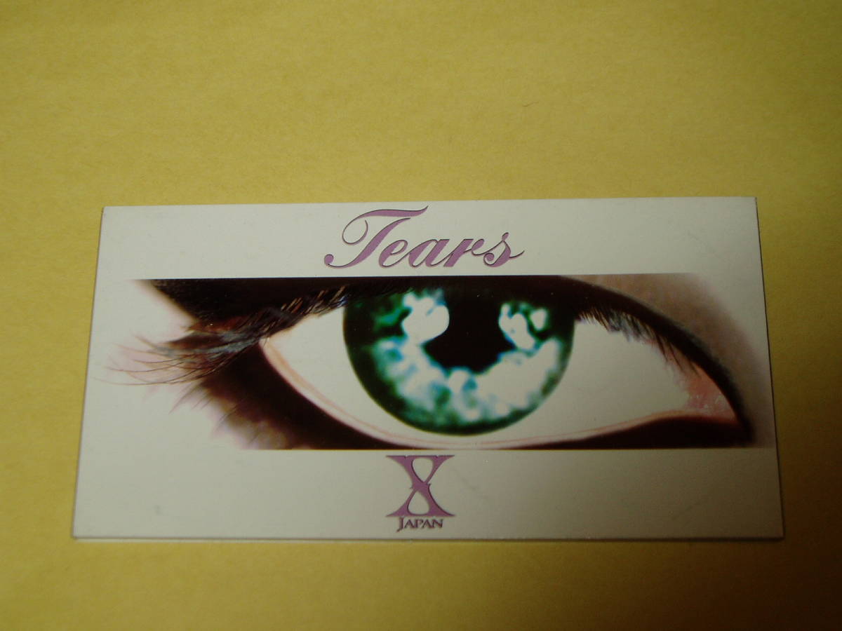 X JAPAN Tears シングルCD_画像1