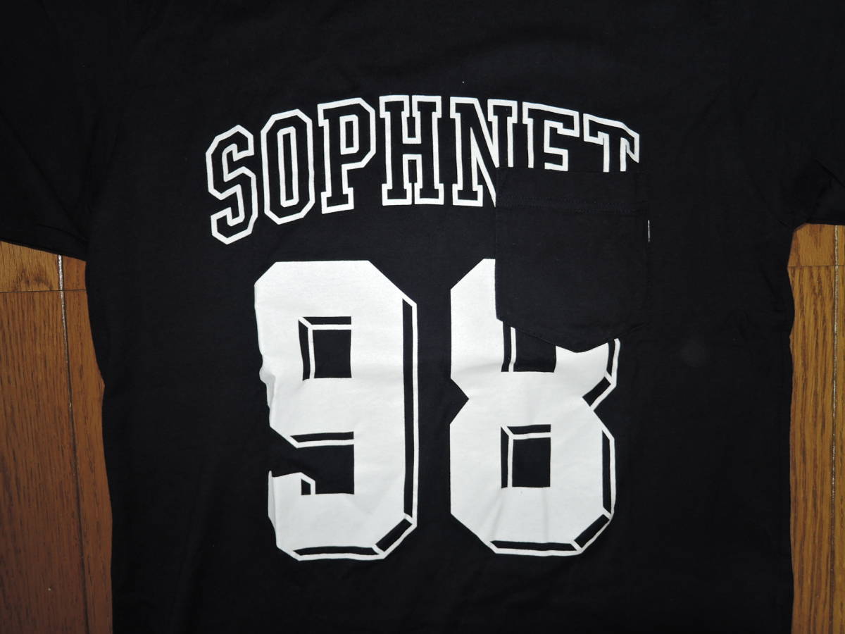 SOPHNET. ソフネット Tシャツ S ポケットTee ナンバリングロゴ LOGO カットソー /_画像3