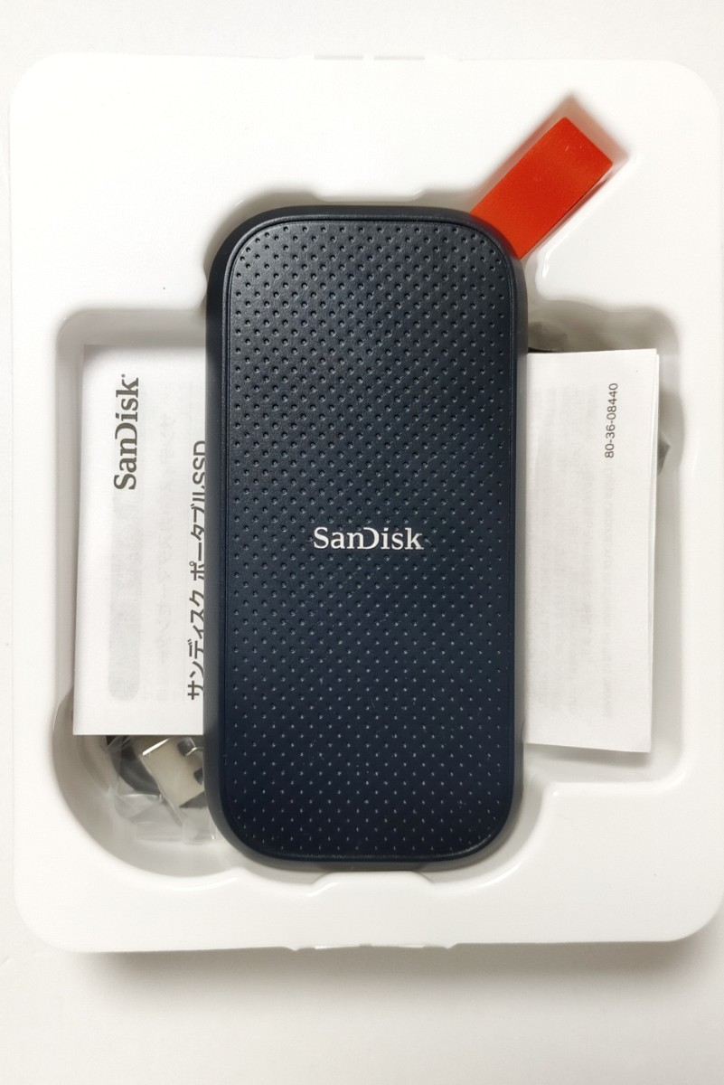 SanDisk SSD 外付け 2TB USB3 2Gen2 読出最大520MB/秒 SDSSDE30-2T00