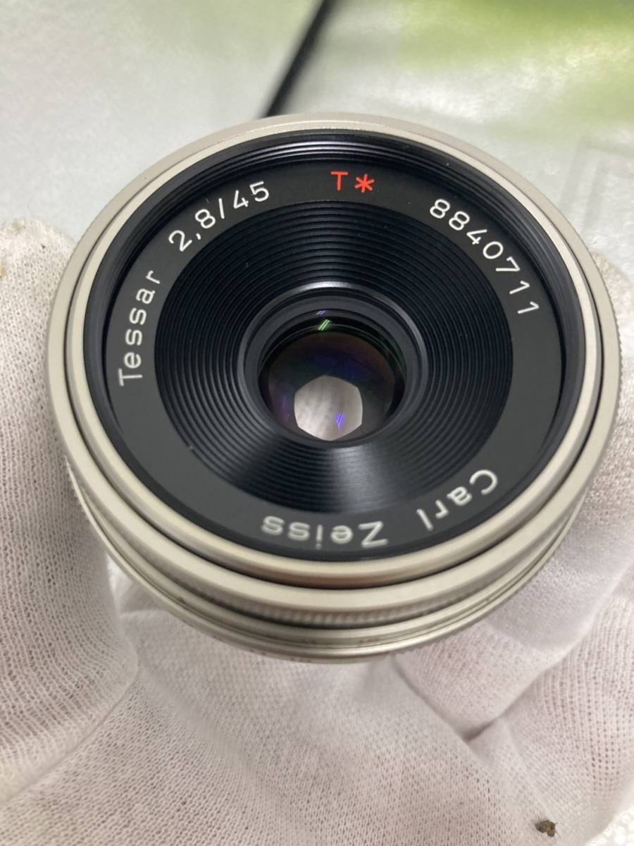 最高の品質の 美品 45mm Zeiss Carl F2.8 Zeiss 美品 Tessar Tessar