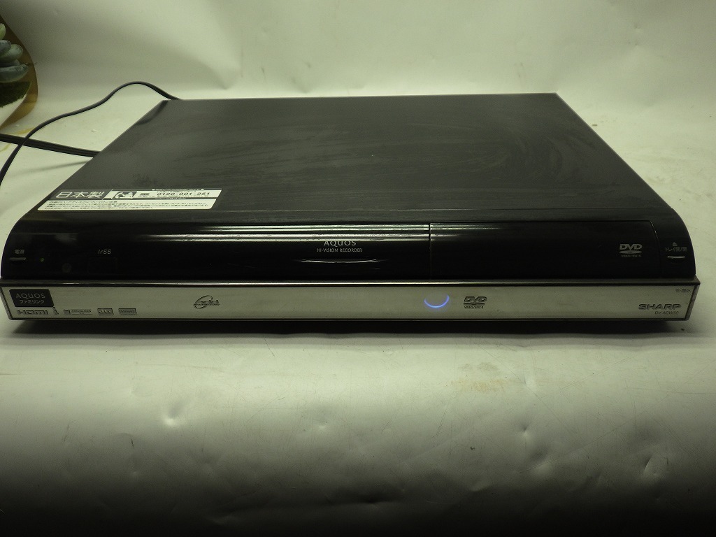 ●SHARP シャープ HDD DVD レコーダー DV-ACW52　中古品［Ｋ0906］