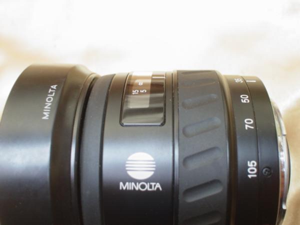 △送料無料！即決OK　ミノルタ AF 35-105 1：3.5（22）-4.5 55mm AC IBSKYLIGHT55mm　カメラ　レンズ_画像3