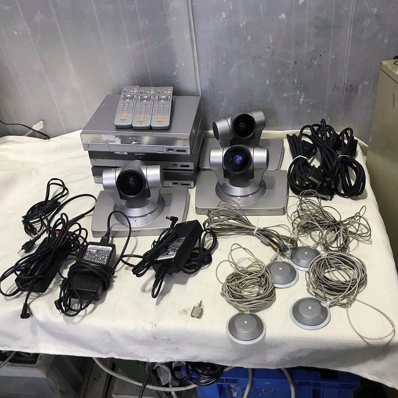 ☆SONY PCS-XG80×台 PCS-XG55×1台 HDビデオ会議システム /リモコン ☆SONY PCS-XG80×台 PCS-XG55×1台 HDビデオ会議システム /リモコン