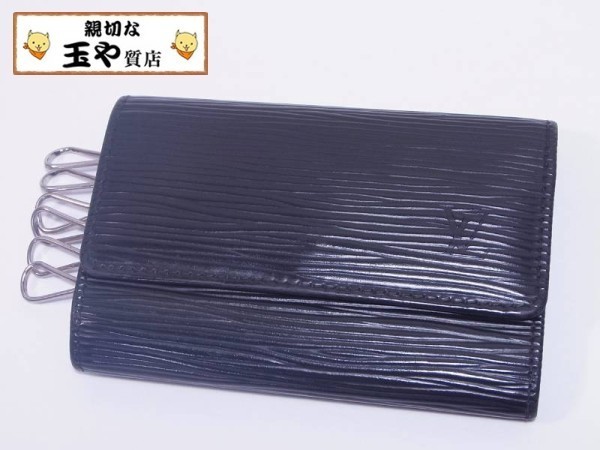 ヴィトン 6本キーケース ミュルティクレ6 M63812 エピ ノワール vsv ...