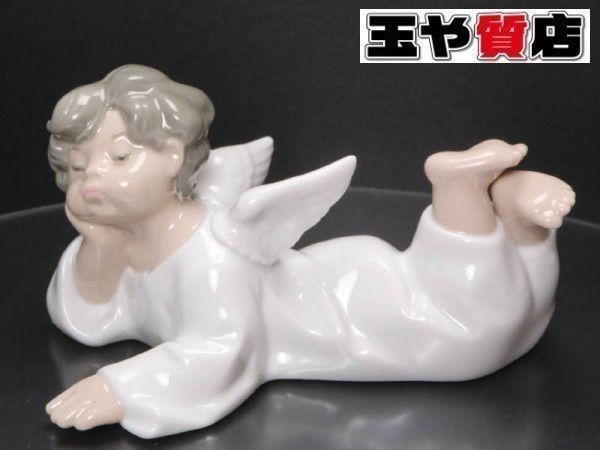 リヤドロ LLADRO 置物 可愛い一休み 型4541 天使 エンジェル リヤドロ LLADRO 置物 可愛い一休み 型4541 天使 エンジェル