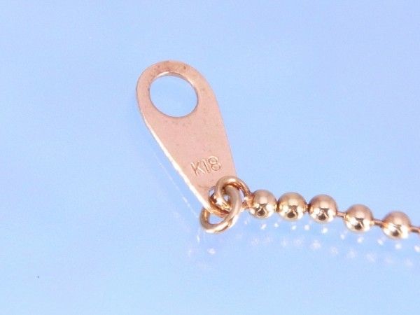 バロックパール7.5ミリ ネックレス ペンダント K18 ボールタイプ