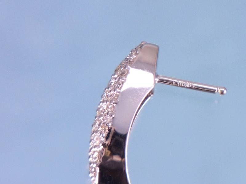ダイヤ0.8ct デザイン K18WG ピアス | foundations.office.thexroadz.com