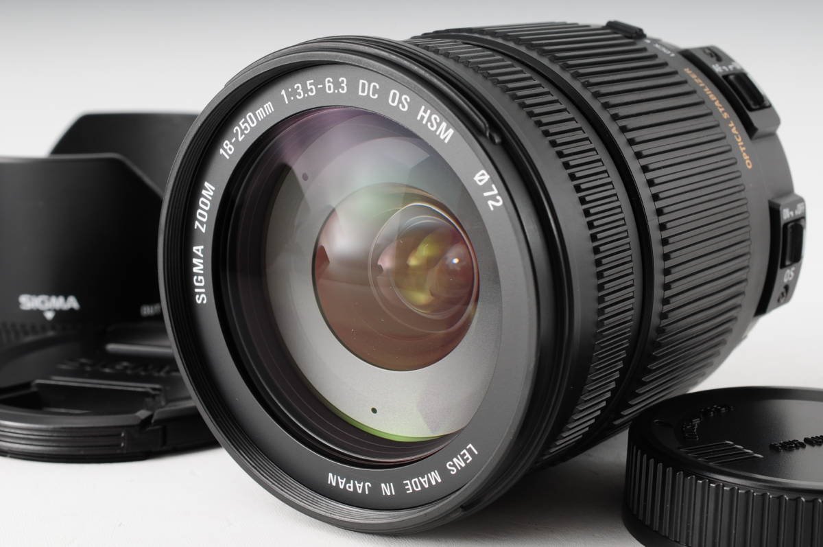 最新のデザイン NIKON for Lens NA HSM OS DC f/3.5-6.3 18-250mm AF 【美品】Sigma r#16 r16@gR ニコン その他