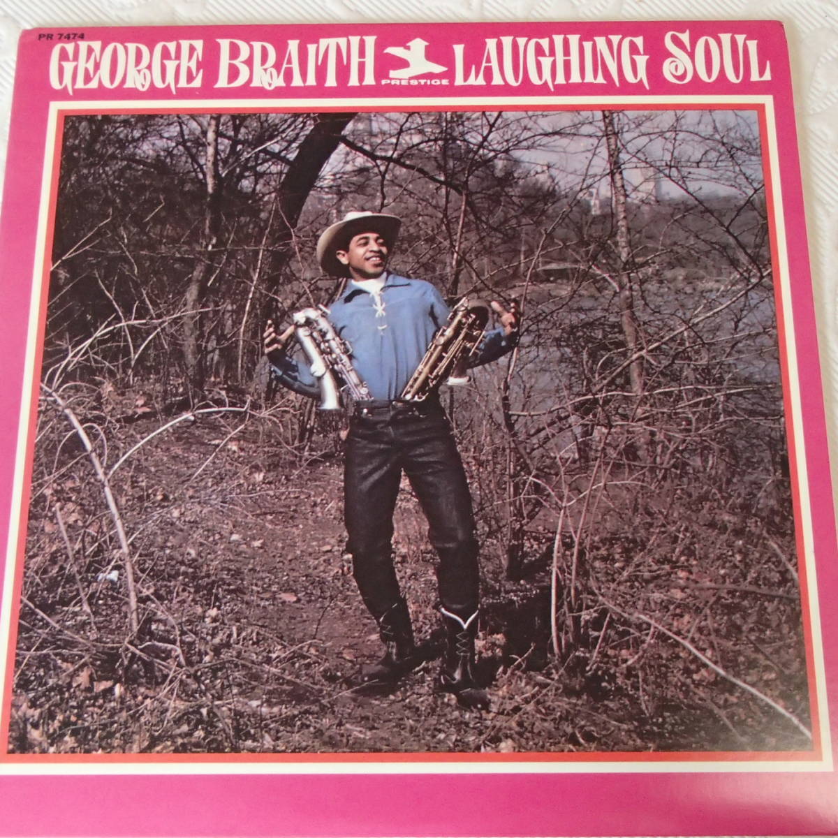 George Braith 　ジョージ・ブレイス　/　Laughing Soul 　「プレステッジ輸入盤」_画像1