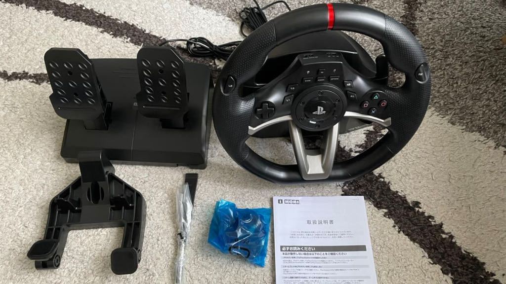 使用少】Racing Wheel Apex ホリ ハンドルコントローラー ハンコン www